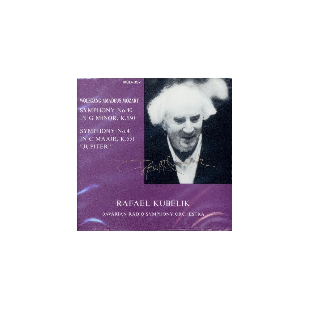 MOZART - Kubelik - Symphonie n°40 en sol mineur K.550..